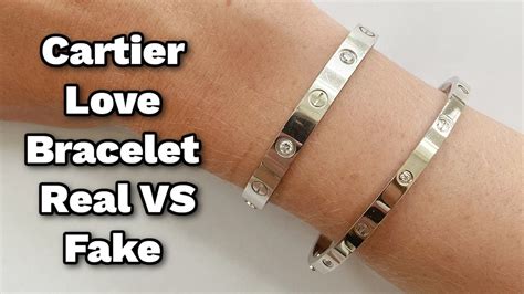 cartier love bracelet replica vs original|cartier love bracelet real.